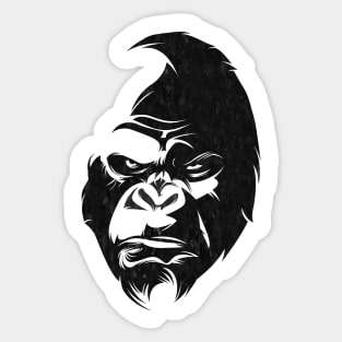 Angry Gorilla Mad Silverback African Animal Jungle Sticker